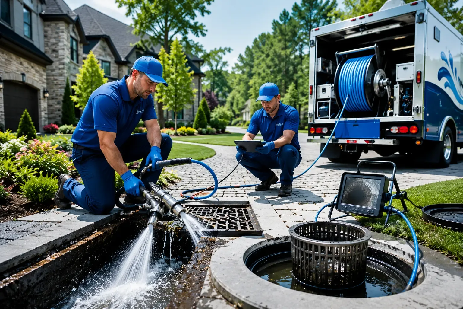 Local outdoor drain cleaning professionals in Agency, IA
